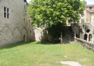 photograph of the 12th century cloister