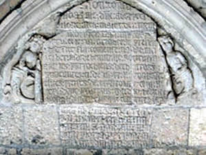 St Martin d'Anglars inscription