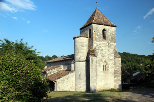 photo église St Martin d'Anglars